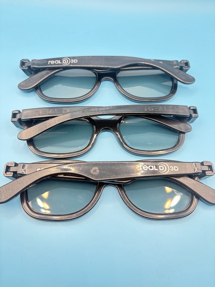 Three Pair Of 3-D Glasses