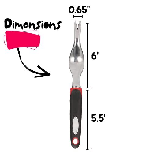 Heavy Duty Garden Weeder Tool Root Remover Weed Puller with Non-Slip Handle
