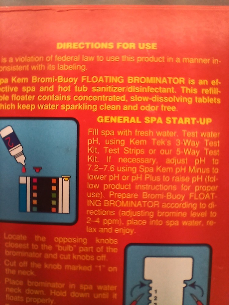 Spa Kem Refillable Floating Brominator