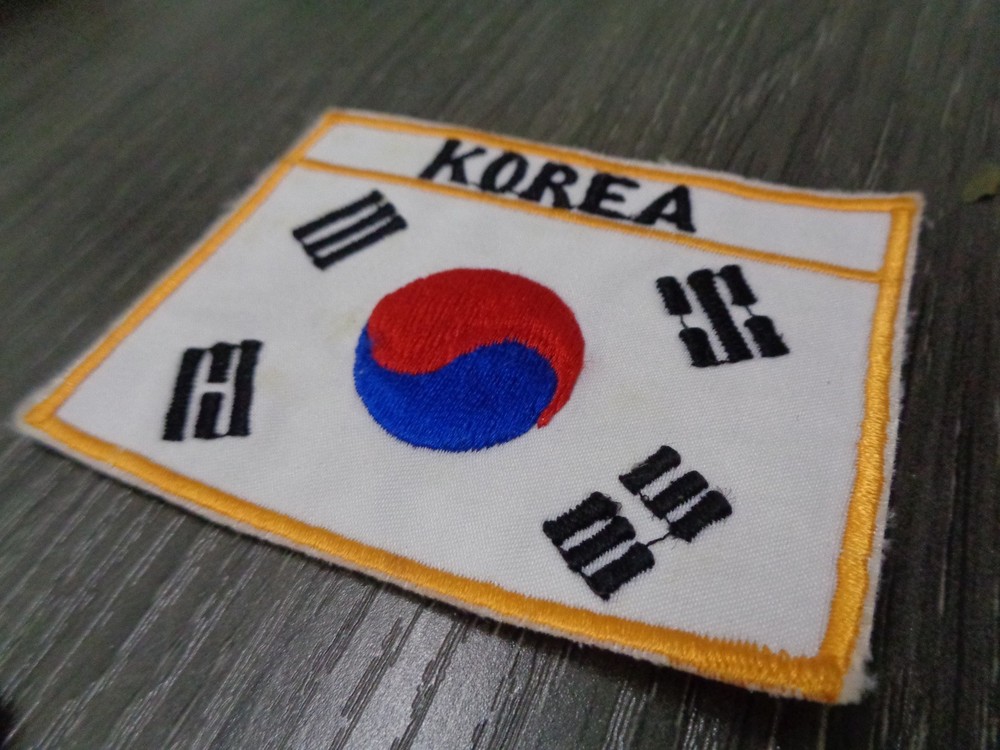 SOUTH KOREA FLAG CRUISE JACKET PATCH