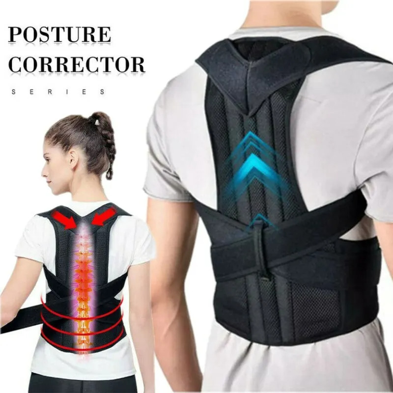 Adjustable TrueFit Posture Corrector For Support Belt Bear Back Corset FREE SHIP