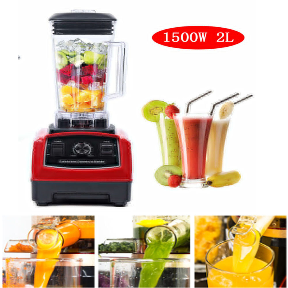 Heavy Duty Commercial Fruit Blender Mixer Juicer Smoothie Blender Ice Processor