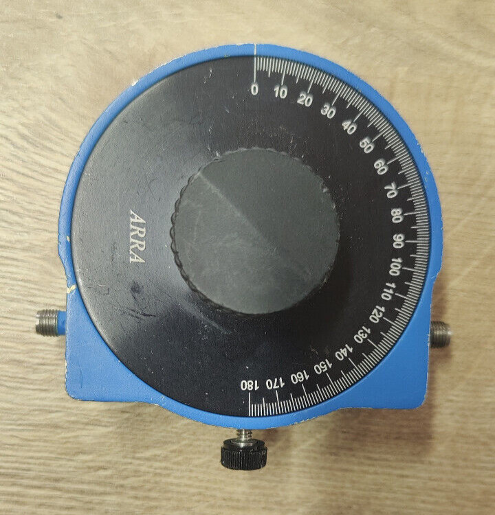 ARRA CONTINUOUSLY VARIABLE ATTENUATOR MODEL 4648-20S, 2-4G, 20dB, USED&Tested.