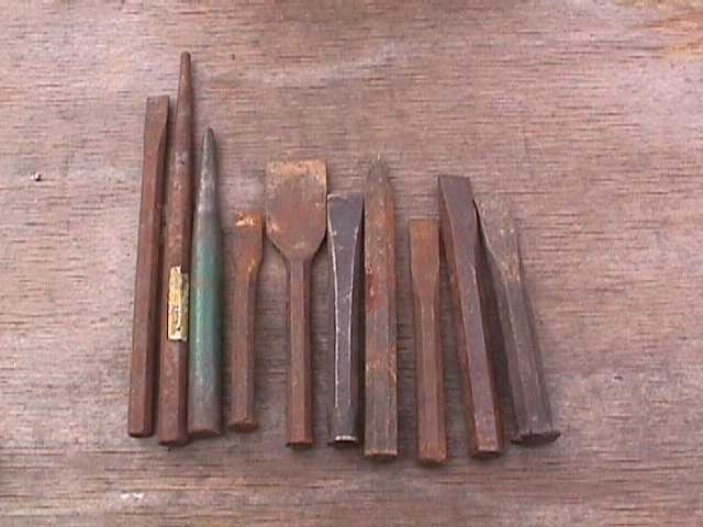 PUNCH COLD CHISEL LOT