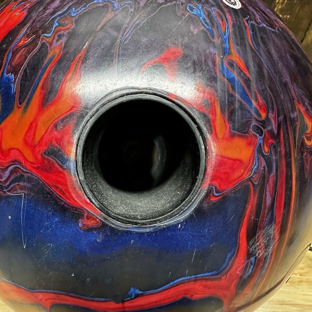 Track 912T Bowling Ball 14.5 lbs Red Solid Reactive Asymmetric Single Drill