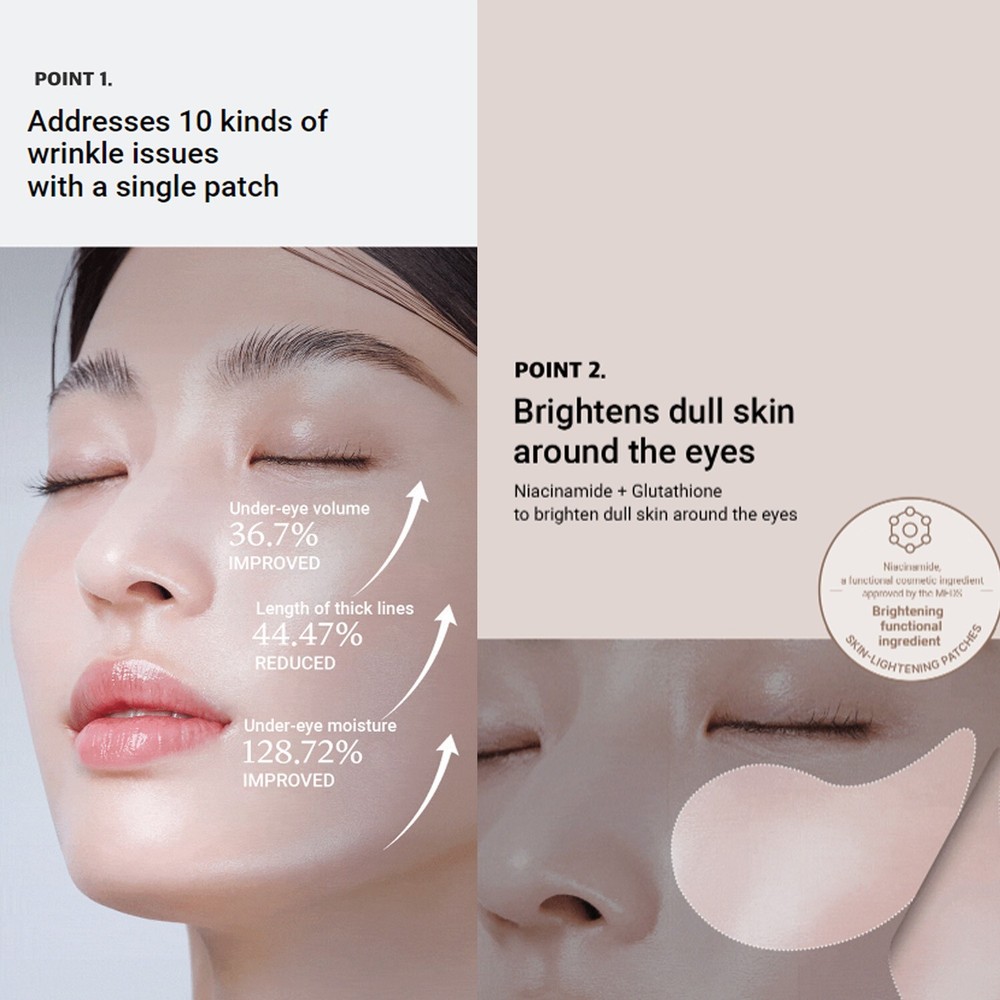 [Mediheal] Retinol Collagen Eye Ample Patch 60 Sheets Eye Patch, US Seller, GIFT