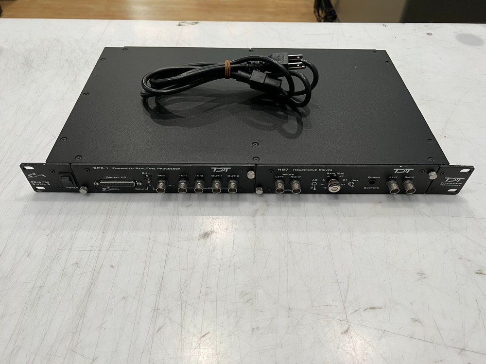 Tucker Davis Technologies RP2.1 Enhanced Real-time processor/HB7 Headphone drive