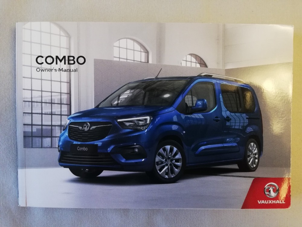 VAUXHALL COMBO HANDBOOK OWNERS MANUAL 2018-2022