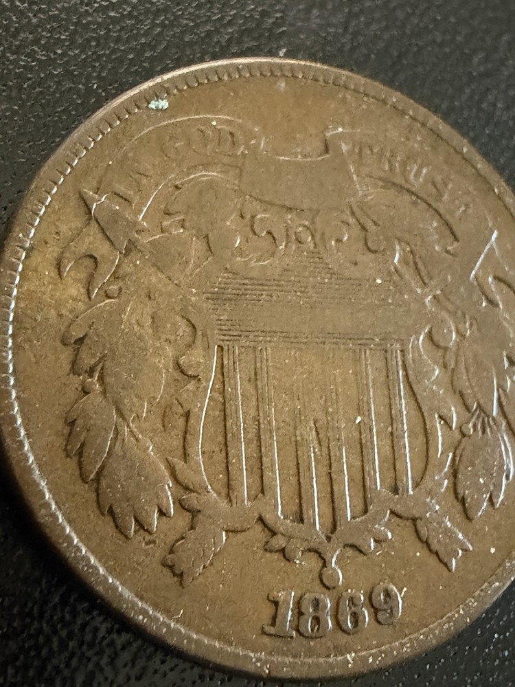 1869 Two 2 Cent Piece G