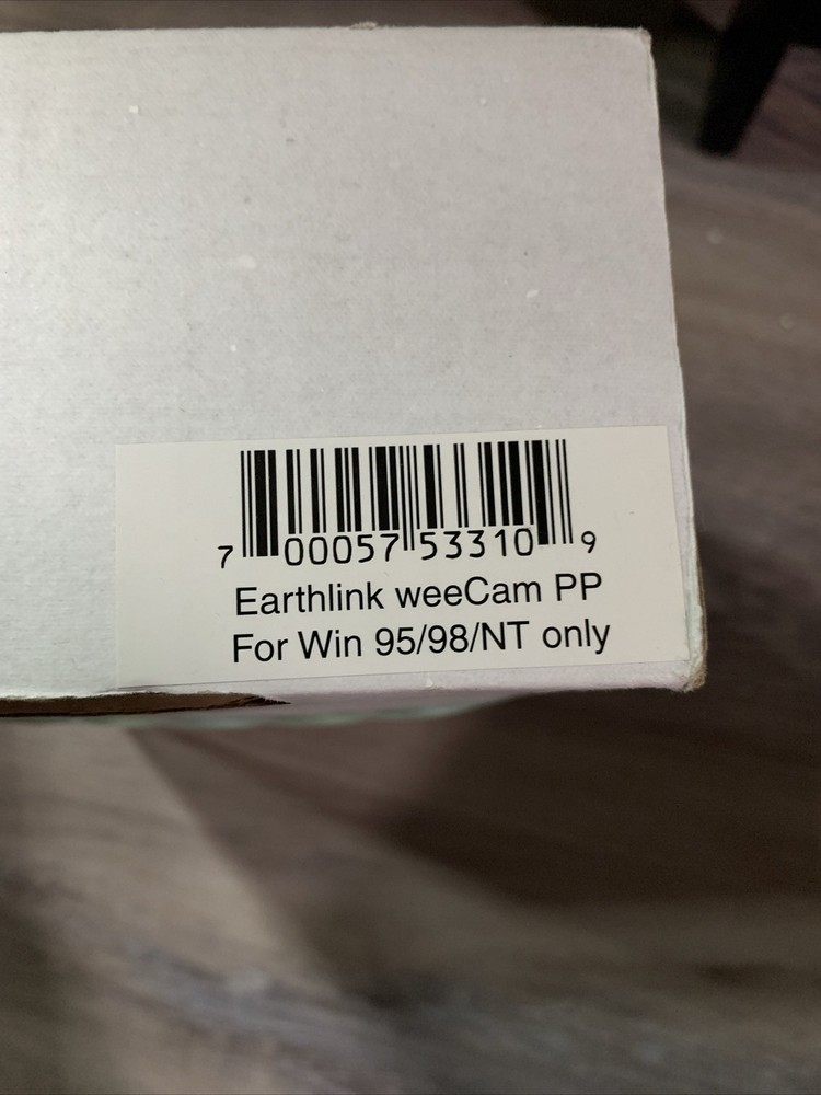 Alaris Earthlink weeCam USB web camera with box/instructions - NEW never used