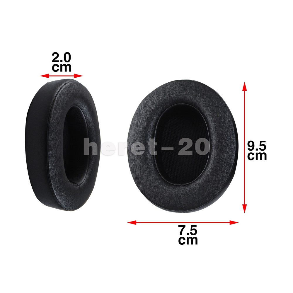 2x Ear Pad Cushion Replacement For Beats Dre Studio 2 3 Wireless / Wired 2.0/3.0