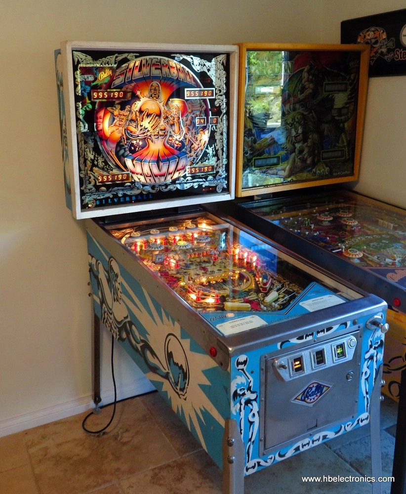 Bally Silverball Mania Pinball Machine