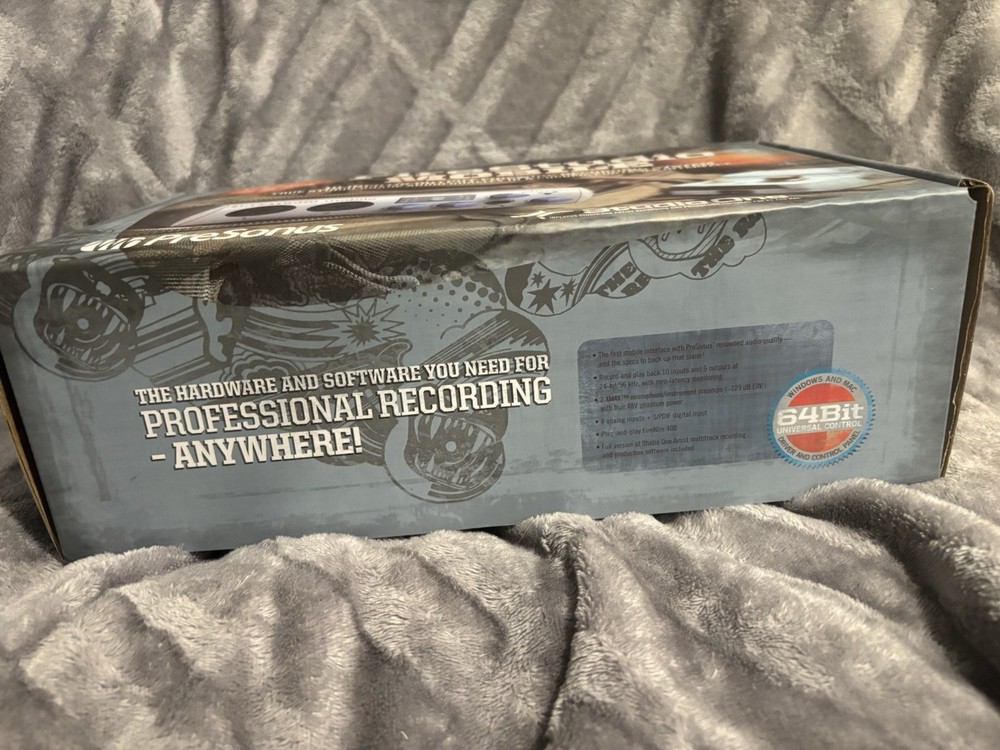 PreSonus FireStudio Mobile 10x6 FireWire Recording Interface System