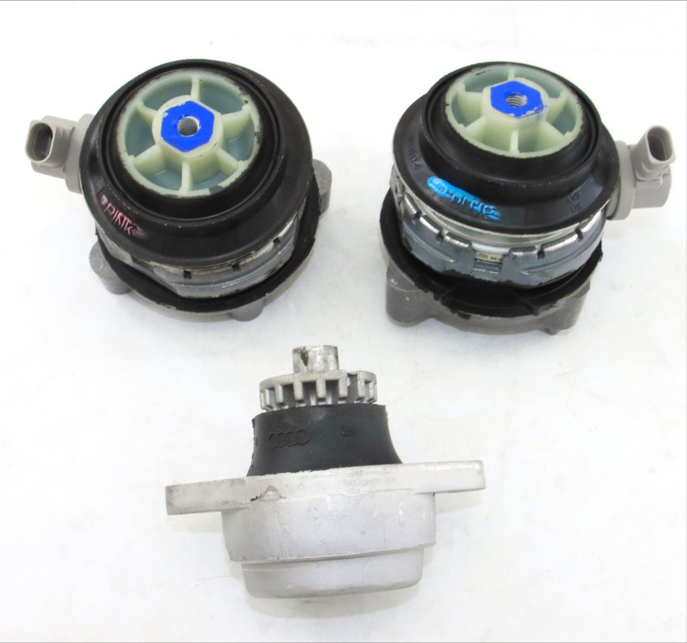 3X Sensor Engine Mount Kit 4E0199381FL 4E0199381FN 4E0199267S for Audi S8 A8