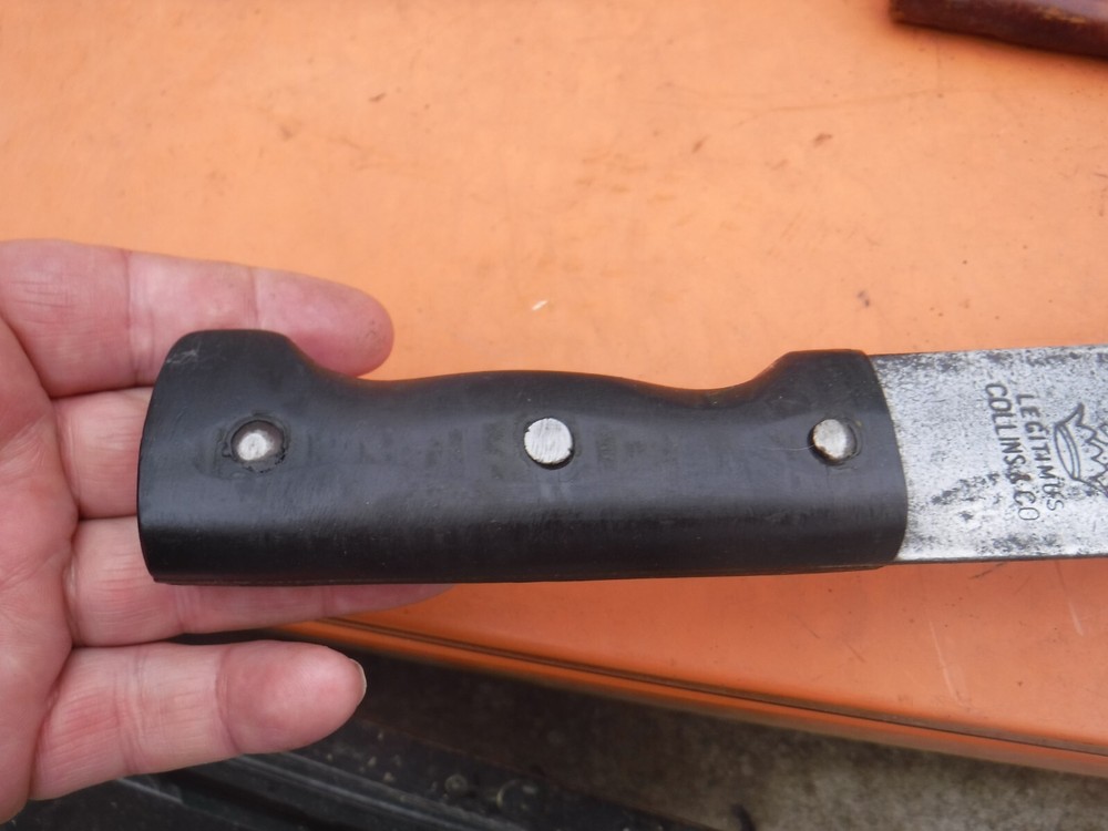 wwii machete collins scabbard