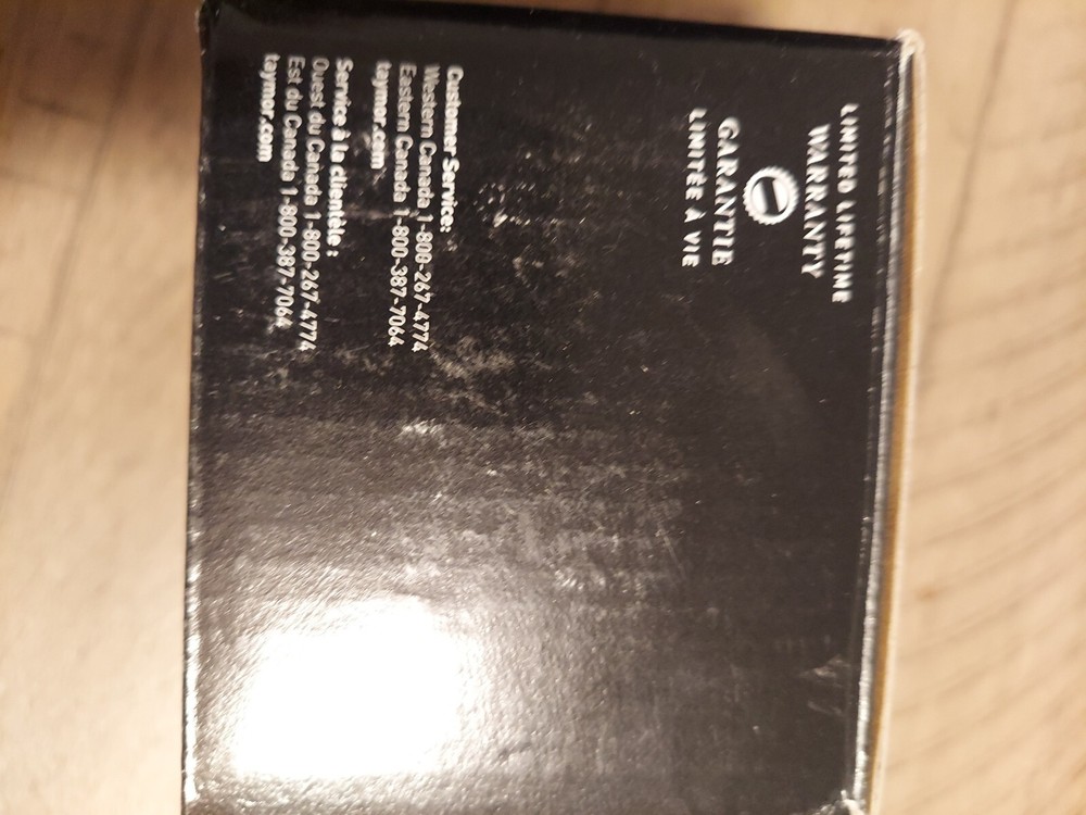 Taymor Professional Single Cylinder Deadbolt Black.