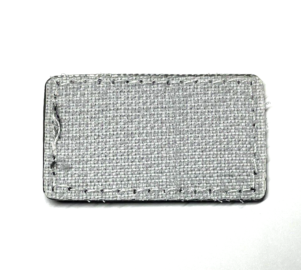 Gray Blood Type A+ PVC Rubber Patch, Hook and Loop Positive A+ Blood Type Gray