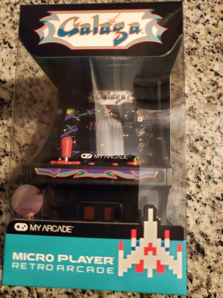 Galaga Micro Player Arcade Game. Bin#19