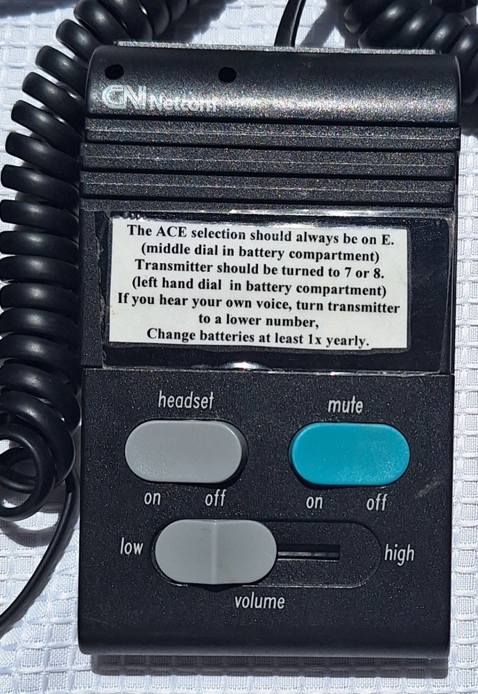 Two GN Netcom MPA II Multi Purpose Headset Amplifier Unit 4068011-C Untested