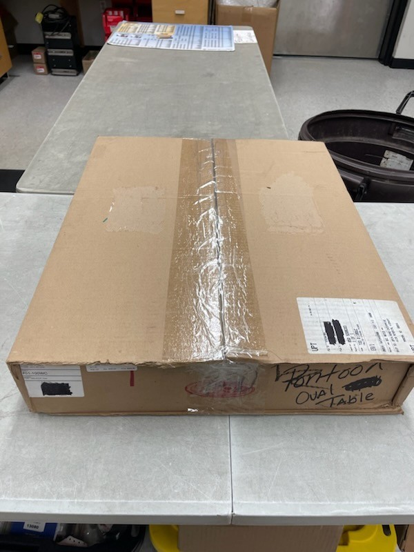 TODD 01100WC OVAL TABLETOP STANDARD PACKAGE