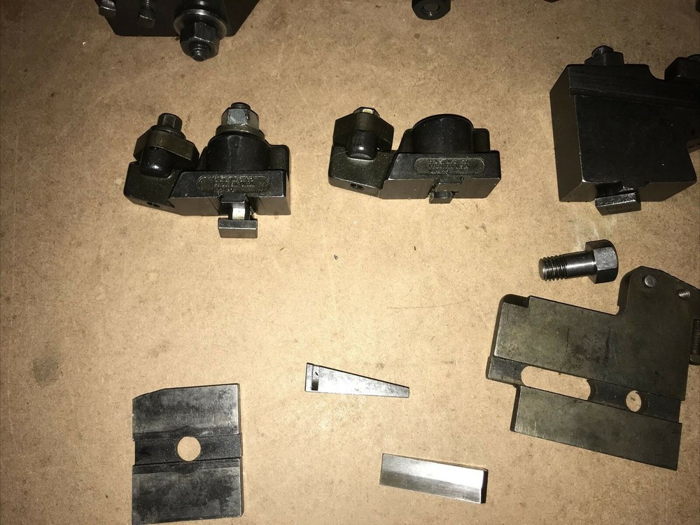 OG TOOL HOLDERS AND CROSS SLIDES LOT