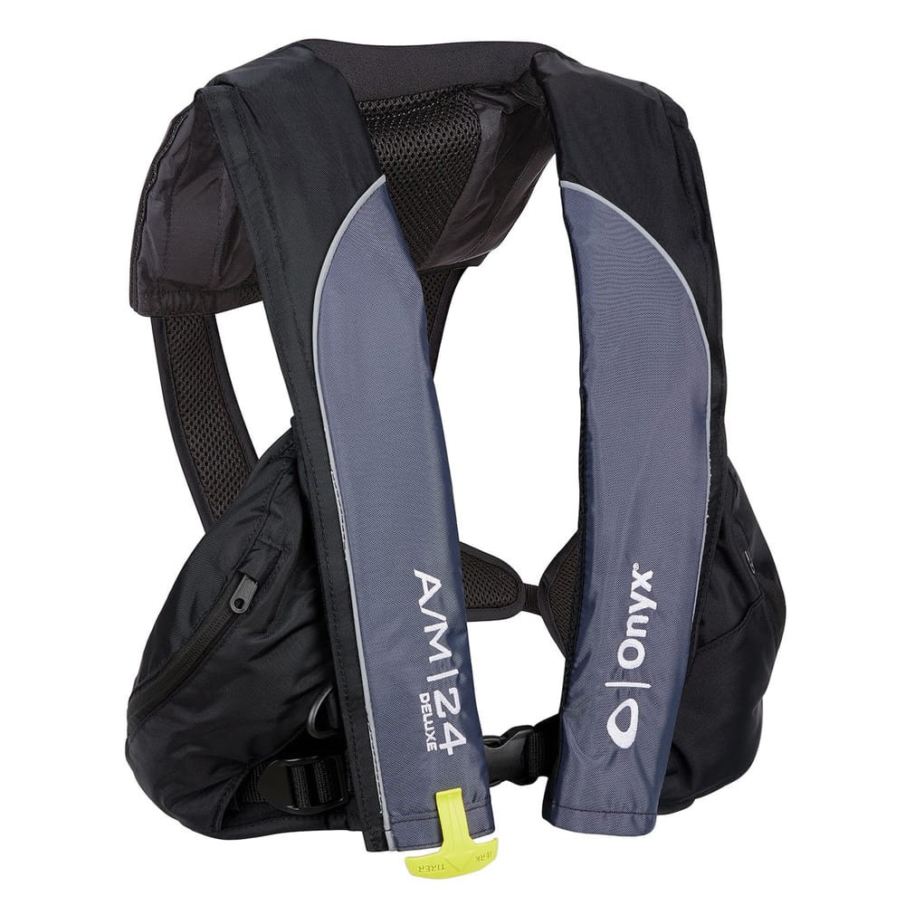 Single Type V Adult Black Nylon Personal Floatation Device
