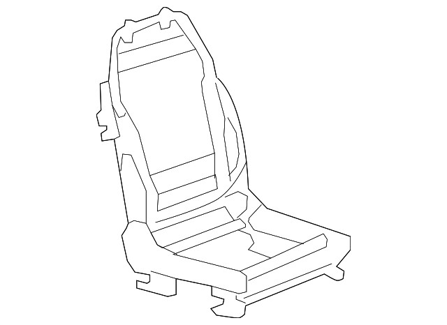 Genuine GM Seat Frame 15826469