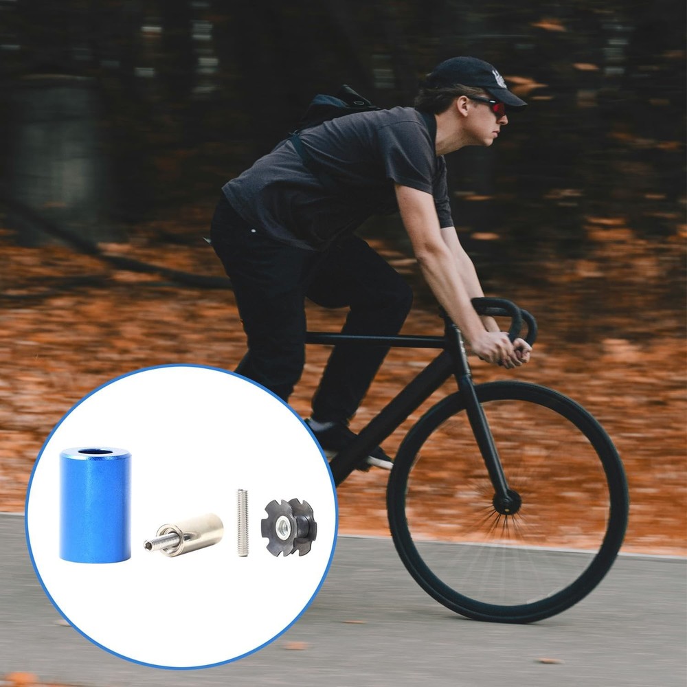 Ragyzity Bike Star Nut Setting Tool, Fork Installer Setting, Blue