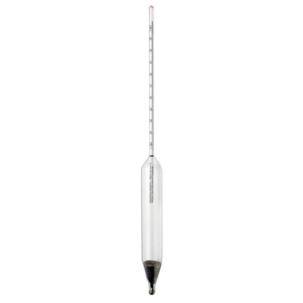 DURAC B61891-3400 Specific Gravity ASTM Hydrometer 12X451
