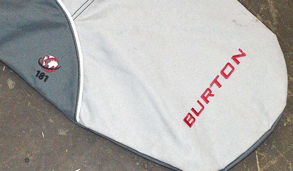 Burton Snowboard Bag, Grey, Size 181 *Used*