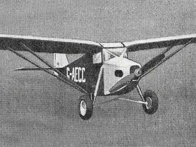 ABC Robin 52" WS RC Model Airplane Printed Plans & Templates
