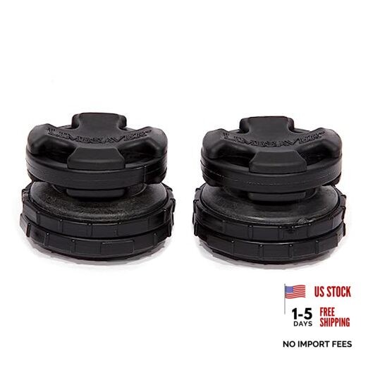 Broadband Dampener for Split Limb Compound Bows Black