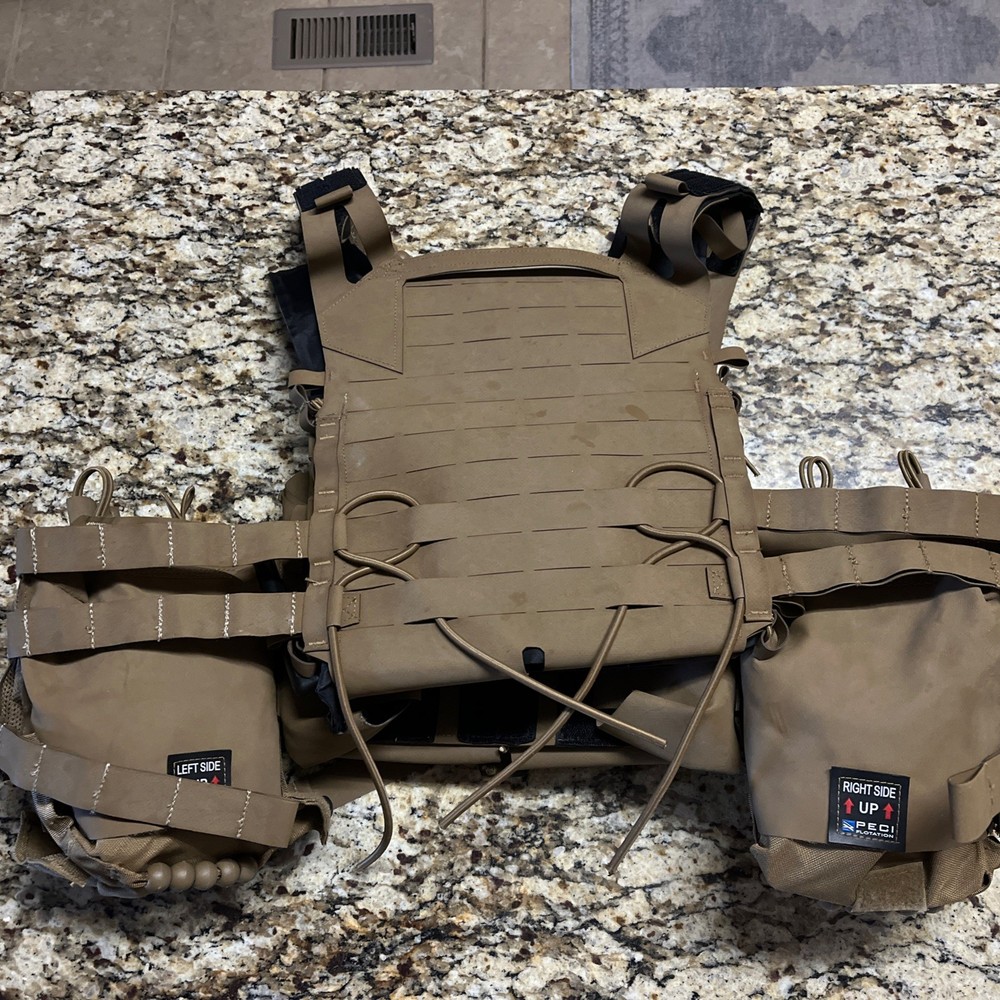 Eagle Industries Maritime Plate Carrier With Flotation Devices , Size Medium