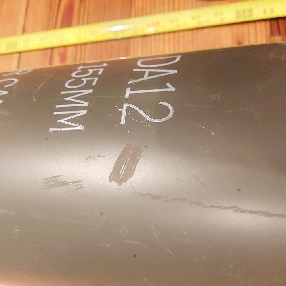 Cylindrical Ammunition Container Empty Military Surplus