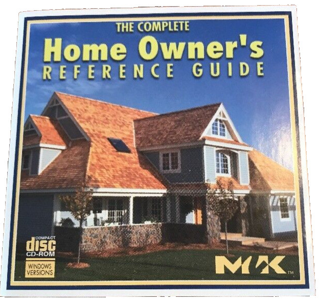 The Complete Home Owner’s Reference Guide CD Rom-BRAND NEW-Ships N 24h