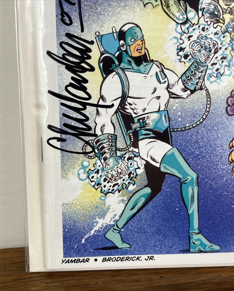 Life Maxx CHRIS YAMBAR Comic Autographed Signed 2007 A Way With Words Foundation