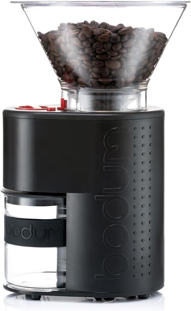 Burr Coffee Grinder, Preset Timer, 12 Grind Settings