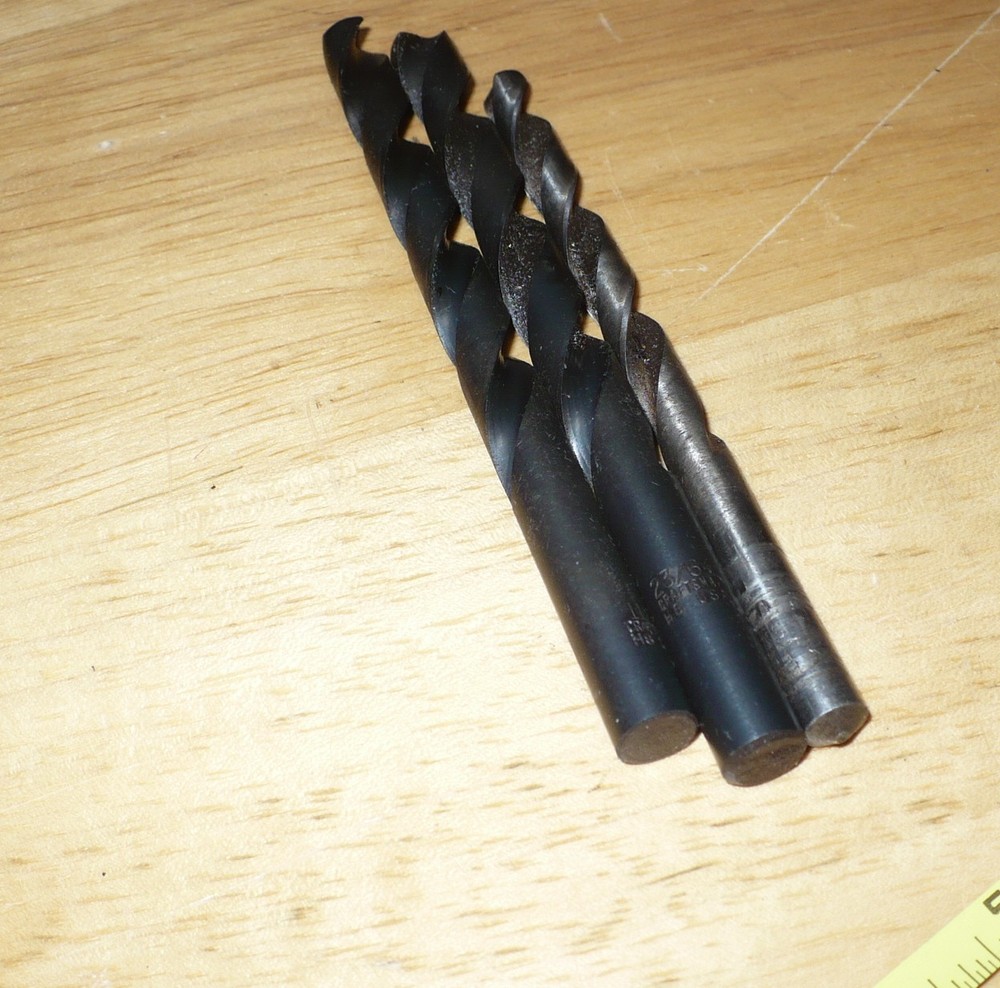 Vintage Sears Craftsman Automatic Drill Index Toolbox & 3 Drill Bits