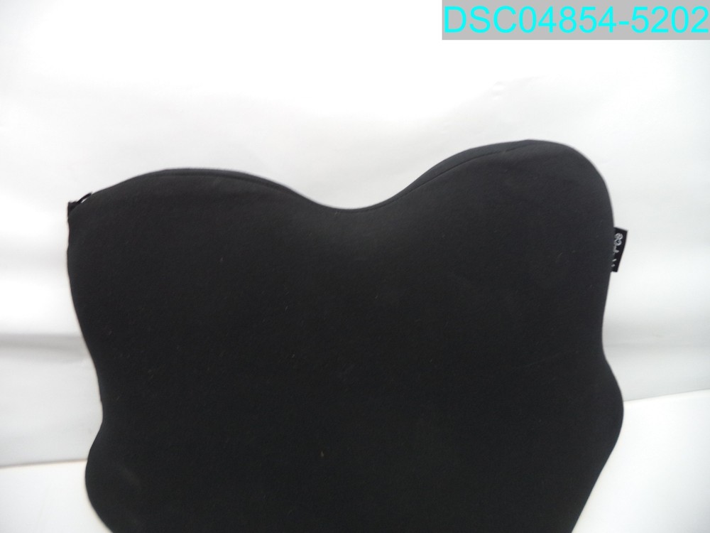 A-PCE Black Adjustable Lumbar Support Pillow
