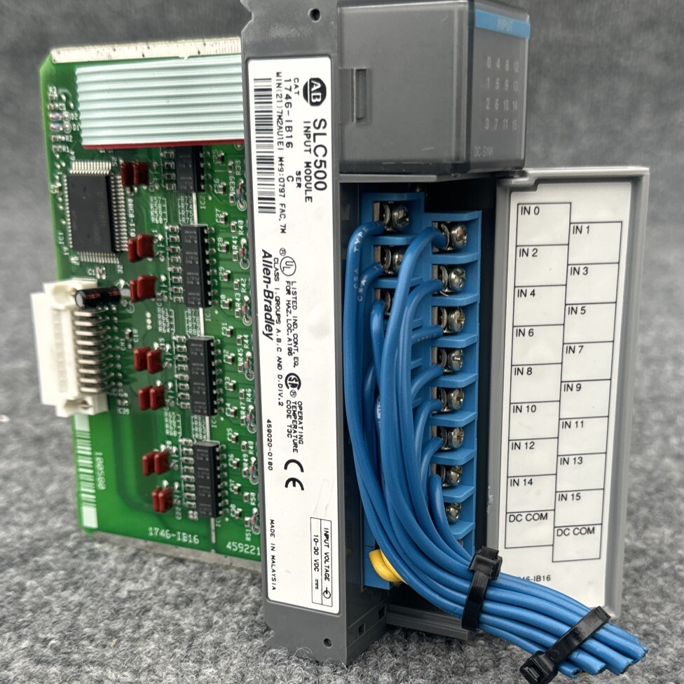 Allen Bradley 1746-IB16 Ser C Input Module Used