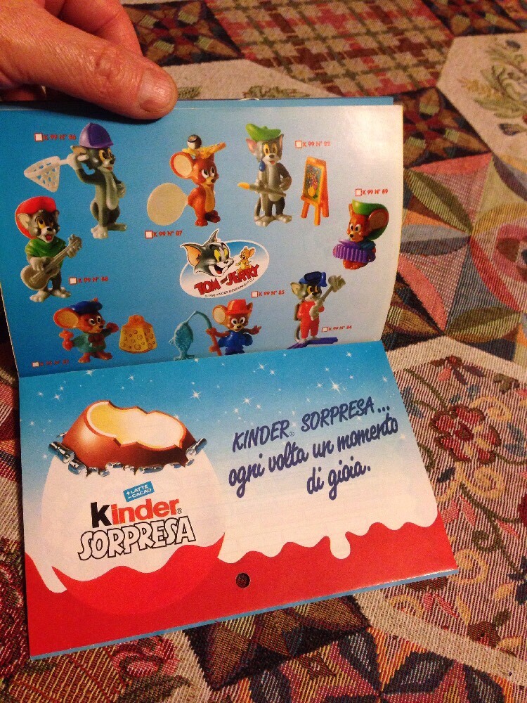 Kinder Surprises Catalog 1998/99