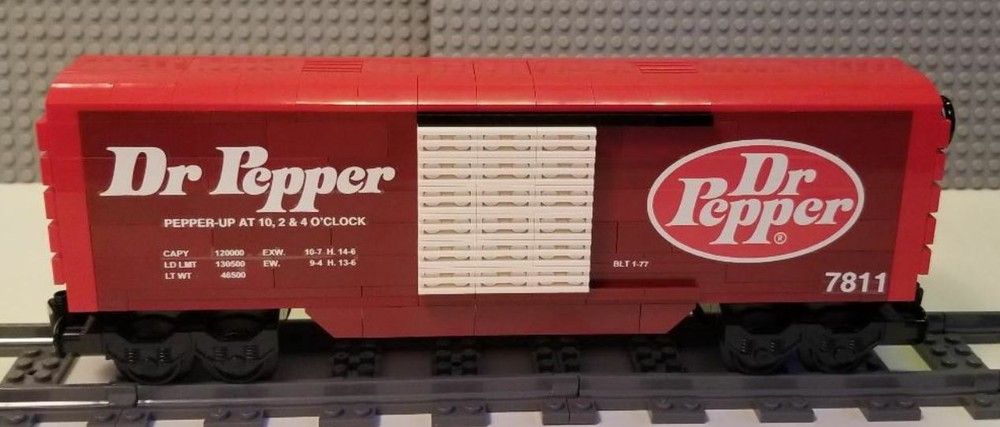 Custom Train Dr. Pepper Boxcar -- PLEASE READ ITEM DESCRIPTION --