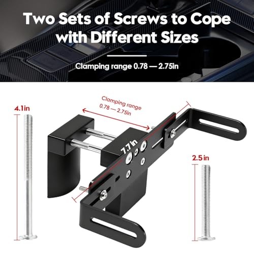 Upgrade Adjustable Cup Holder RadioMount - Clamping Mount, Drinks CB bracket-2