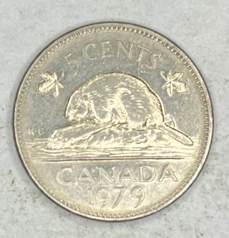 1979 Canada 5 Cents
