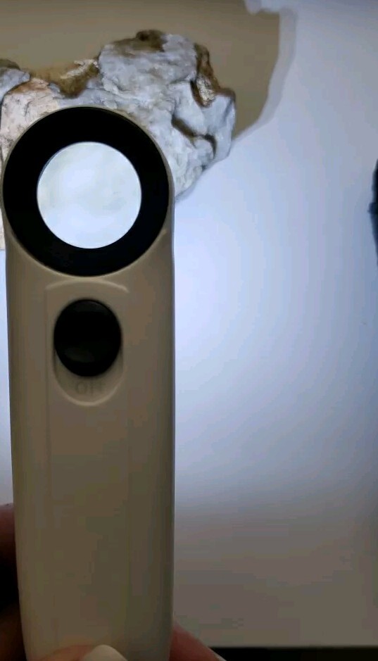 Looking for Gold? 40X Magnifier with LED Light will easily see it!