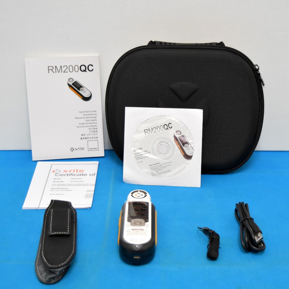 X-Rite RM200QC Imaging Spectrocolorimeter hand-held solution for versatile color