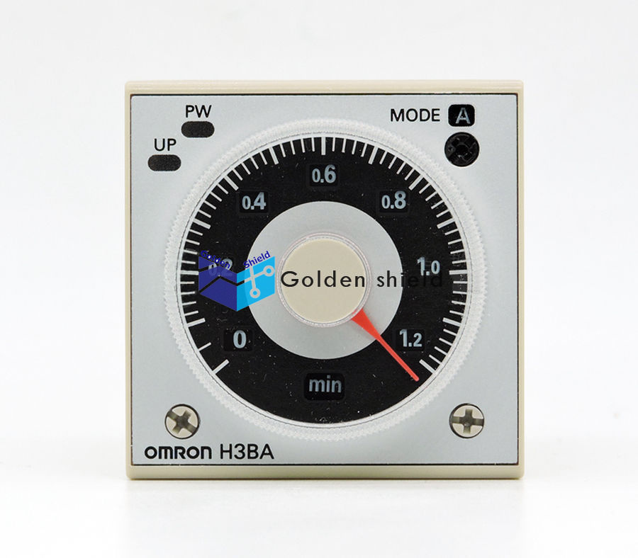 Omron H3BA-N8H Solid-State Timer DC24V 8 PIN 1.2s~300h New