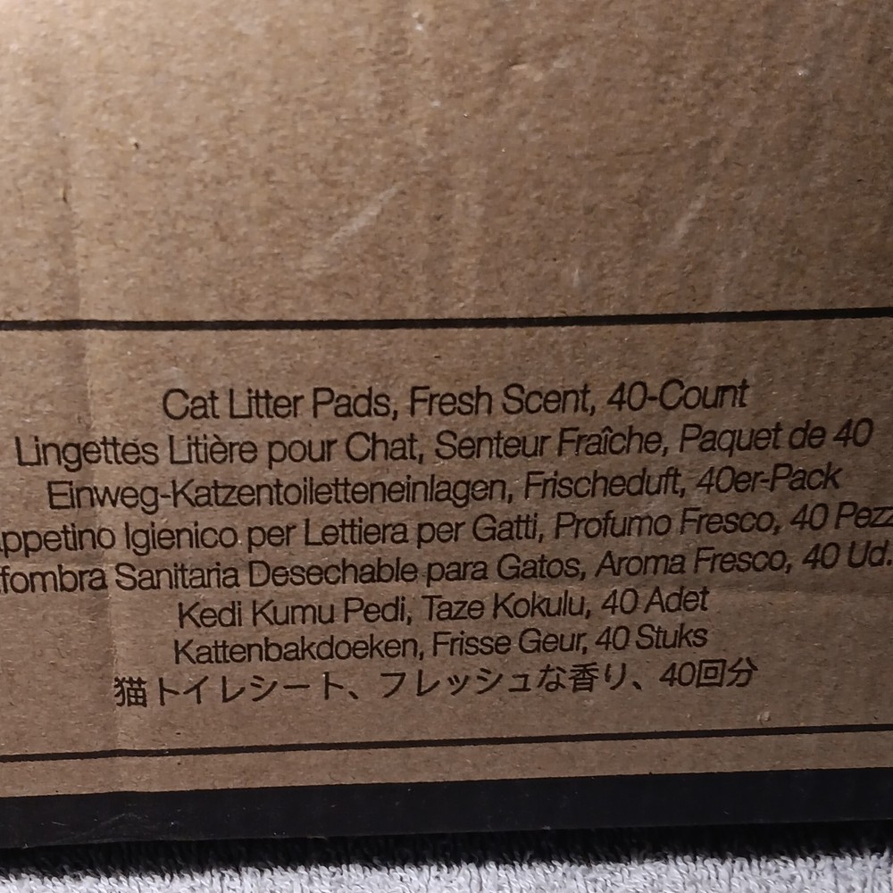 Amazon Basics Cat Pad Refills for Litter Box