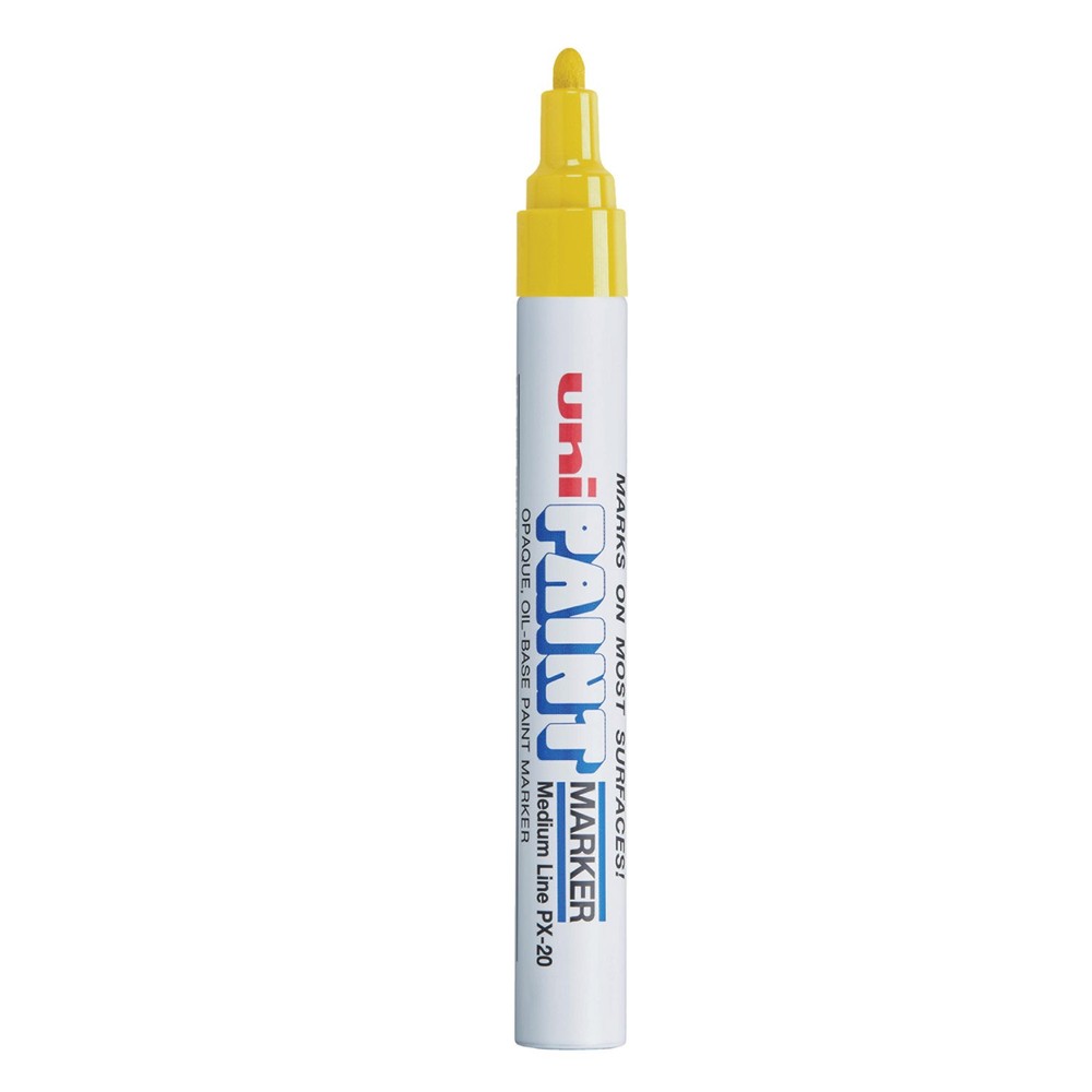 uni-Paint Marker, Medium Point, Yellow