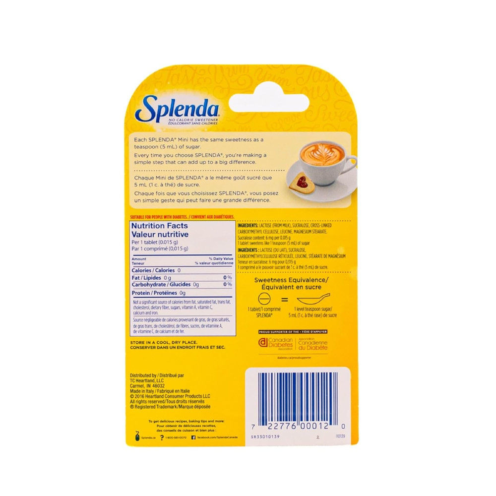 No Calorie Sweetener, Mini Dissolvable Tablets ,200 Count